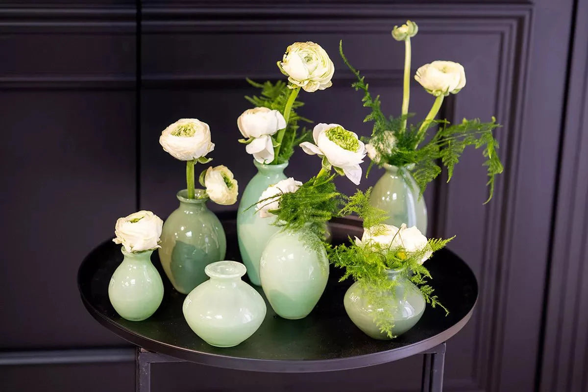 Lowlands Design Nadiel Olivegreen Mix Budvase Set