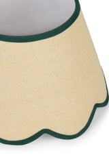 Casa by Josephine Jenno Green Petal Jute Scallop Lampshade