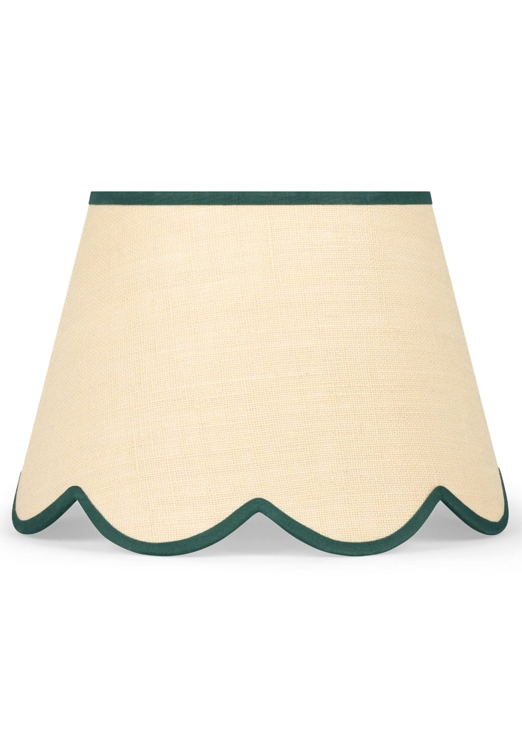 Casa by Josephine Jenno Green Petal Jute Scallop Lampshade