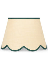 Casa by Josephine Jenno Green Petal Jute Scallop Lampshade
