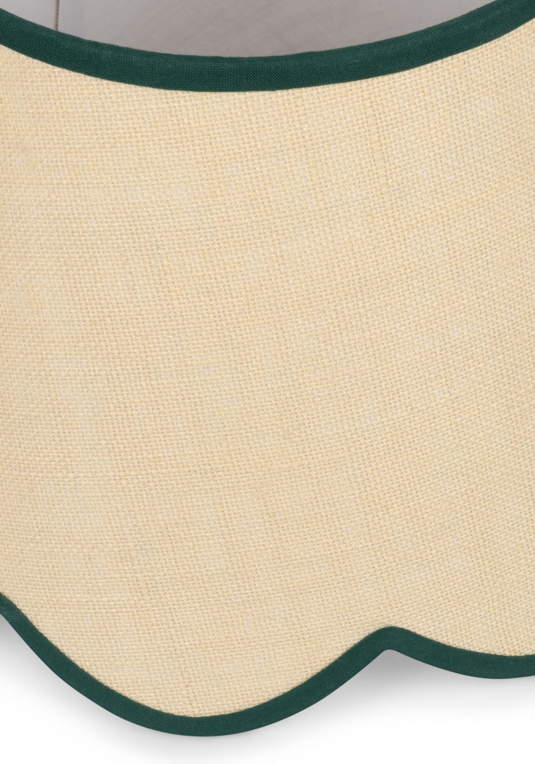 Casa by Josephine Jenno Green Petal Jute Scallop Lampshade