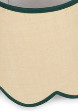Casa by Josephine Jenno Green Petal Jute Scallop Lampshade
