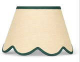 Casa by Josephine Jenno Green Petal Jute Scallop Lampshade