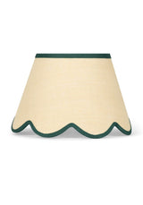 Casa by Josephine Jenno Green Petal Jute Scallop Lampshade