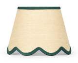 Casa by Josephine Jenno Green Petal Jute Scallop Lampshade