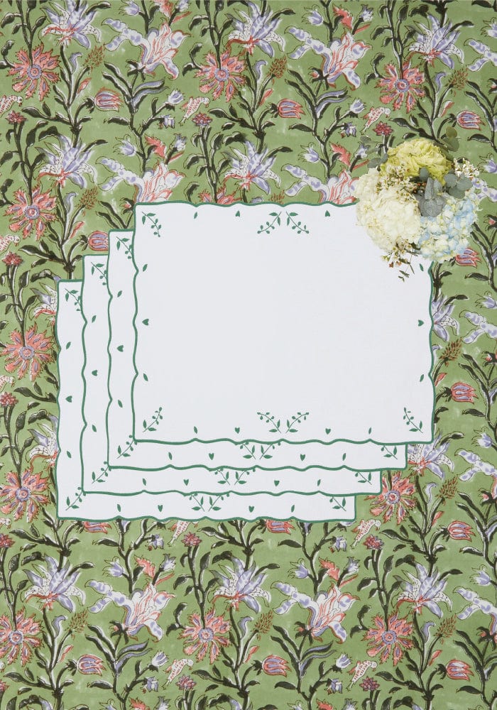 Casa by Josephine Jenno Green With Envy Tablecloth