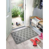 The Rugs Washable Mat & Runners – Diamond Design