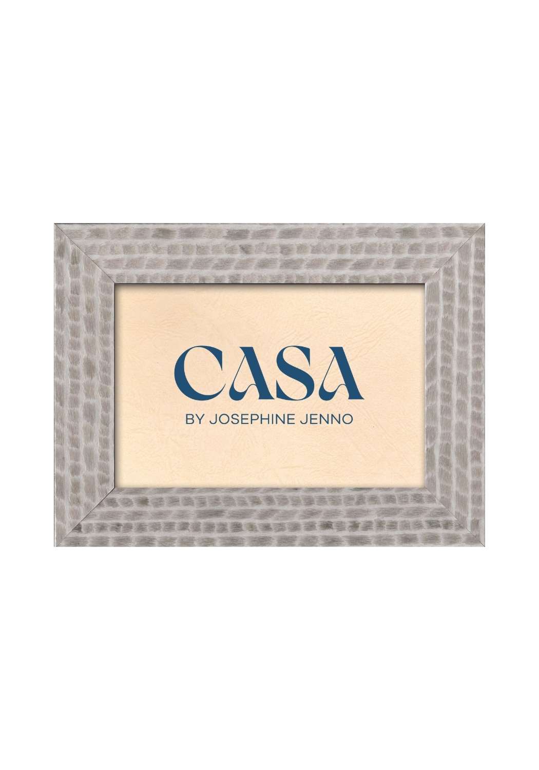 Casa by Josephine Jenno Grey Patterned Photo Frame 7x5