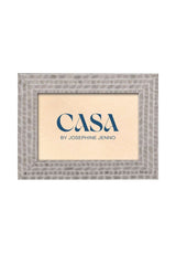 Casa by Josephine Jenno Grey Patterned Photo Frame 7x5