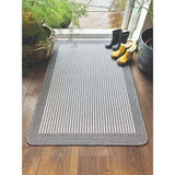 The Rugs Washable Mat and Runners Stripe Design
