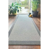The Rugs Washable Mat and Runners Stripe Design