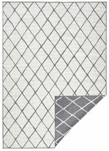 Reversible Indoor‑Outdoor Geometric Flatweave Rug by The Rugs