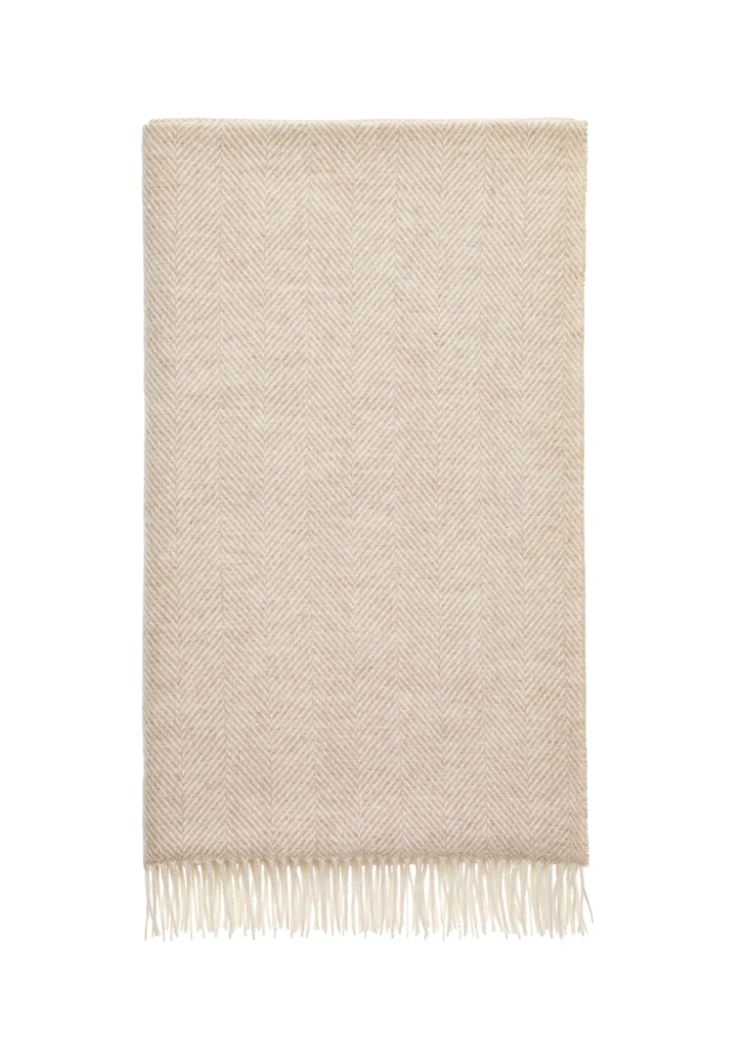 Casa by Josephine Jenno Harriet’s Oatmeal British Wool Throw