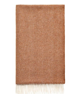 Casa by Josephine Jenno Harriet's Soft Amber British Merino Wool Throw Blanket