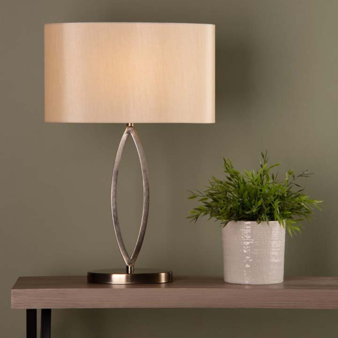 Pagazzi Hazel 55cm Table Lamp Antique Brass