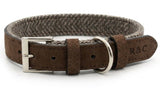 Ralph & Co Herringbone Leather Dog Collar - Lincoln