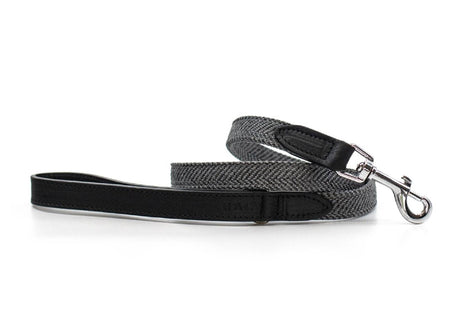 Ralph & Co Herringbone Leather Dog Lead - Balmoral