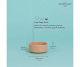Mason Cash Low Feed Pet Bowl, 8cm, Cane