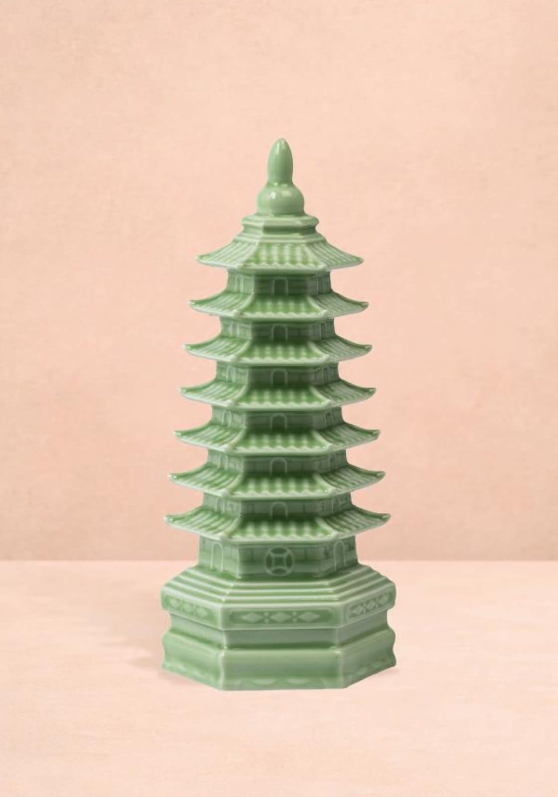 Casa by Josephine Jenno Sylvia Jade Pagoda Decorative Ornament