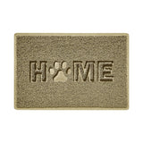 Embossed Home Paw Spaghetti Indoor Doormat Non Slip | Nicoman