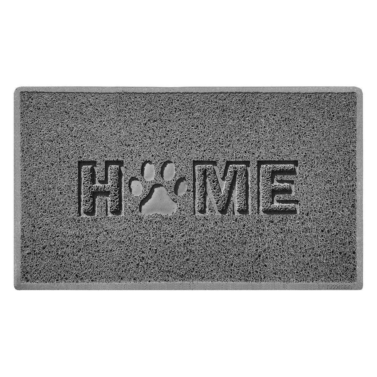 Embossed Home Paw Spaghetti Indoor Doormat Non Slip | Nicoman
