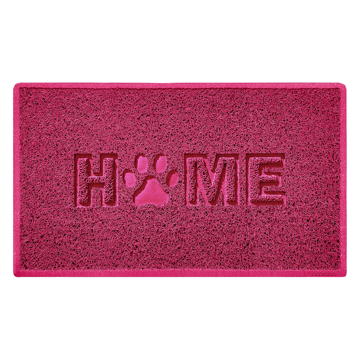 Embossed Home Paw Spaghetti Indoor Doormat Non Slip | Nicoman