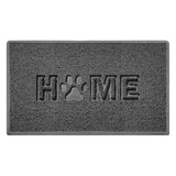 Nicoman Embossed Home Paw Spaghetti Outdoor Doormat