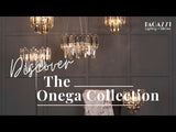 Pagazzi Onega Champagne & Smoked Crystal Wall Light