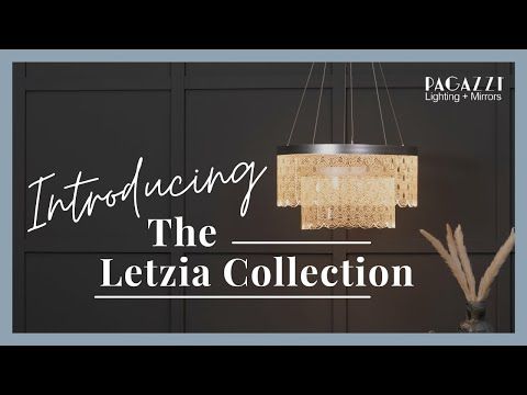 Pagazzi Letizia 2 Light Tiered Scallop LED Pendant Ceiling Light