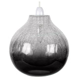 Pagazzi Ibbie Smoked Glass Easy Fit Ceiling Pendant Light Shade