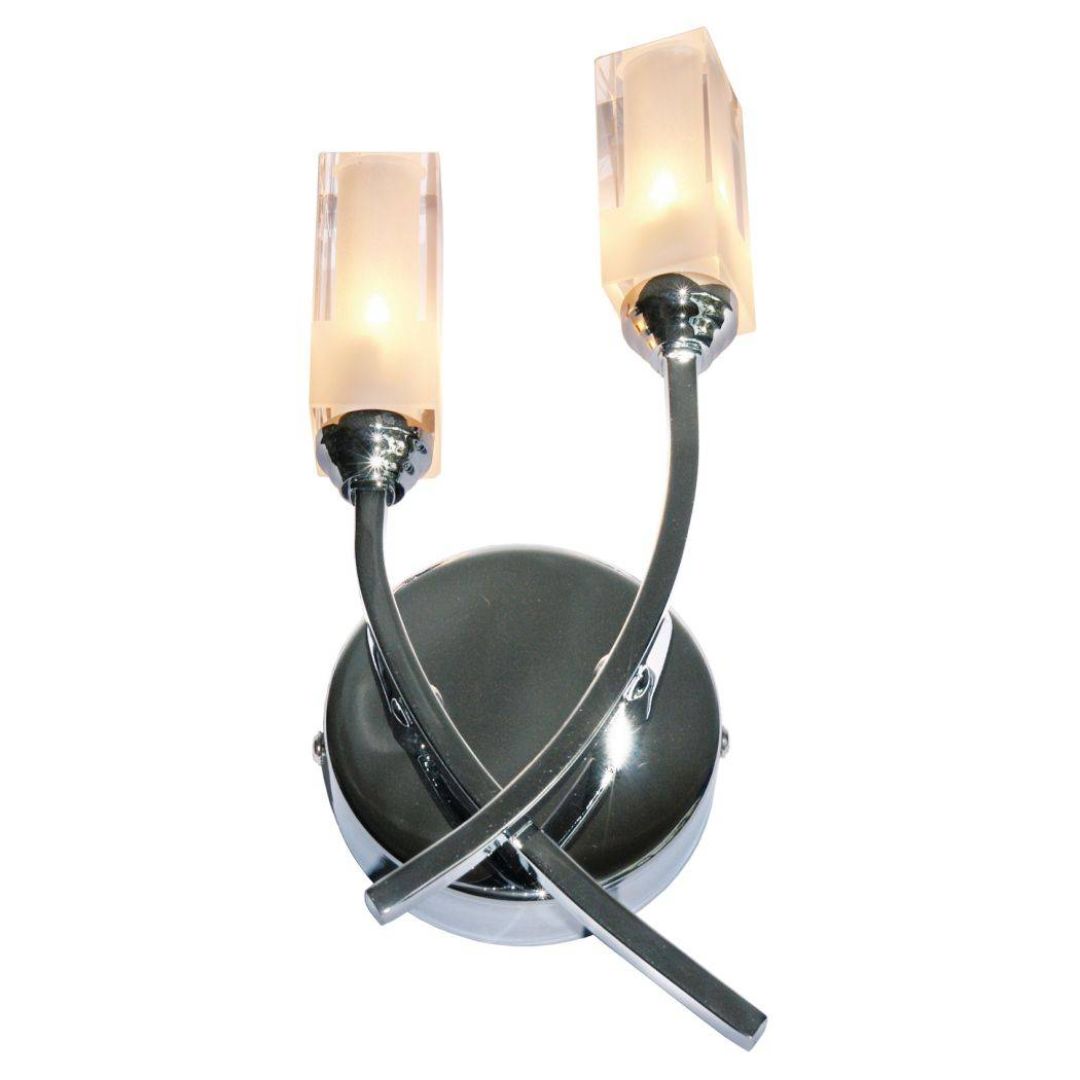 Pagazzi Icarus 2 Light Wall Light Polished Chrome