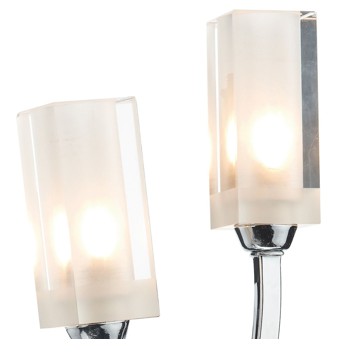 Pagazzi Icarus 2 Light Wall Light Polished Chrome