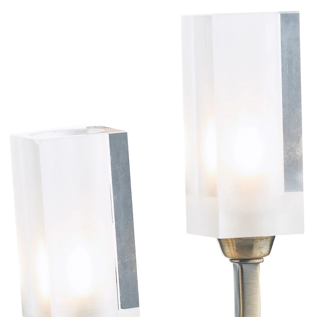 Pagazzi Icarus 2 Light Wall Light Antique Brass