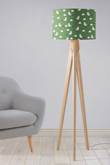 Shadowbright Green Ceiling or Table Lampshade with Seagull Design