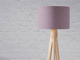 Shadowbright Purple Ceiling or Table Lampshade with Modern Line Design