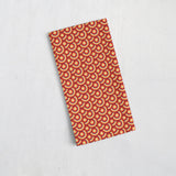 Shadowbright Orange Tea Towels with 70's Retro Design, Dish/Kitchen Towels