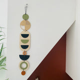 Geometric Mid-Century Wood Wall Art