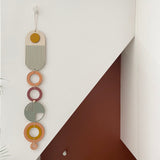 Muted Modern Wall Art - 68cm length 10cm wide.