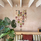 Eccentric Lime Geometric Wall Art