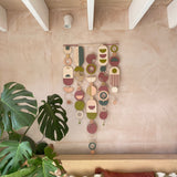 Eccentric Lime Geometric Wall Art
