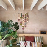 Eccentric Lime Geometric Wall Art