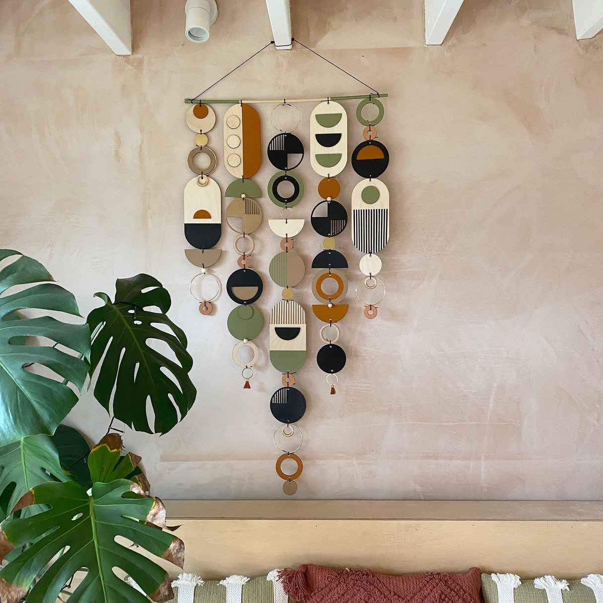 Award‑Winning Modern Wooden Wall Hanging | Contemporary Wall Art