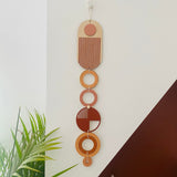 Bauhaus Geometric Wall Art | Long Centre Piece