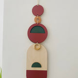 Modern Geometric Wall Art | Long Centrepiece Decor