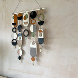 Original Geometric Wall Art | Mid‑Century Centre Piece Tapestry