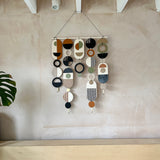 Original Geometric Wall Art | Mid‑Century Centre Piece Tapestry