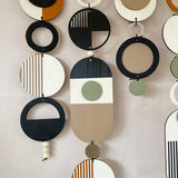 Original Geometric Wall Art | Mid‑Century Centre Piece Tapestry