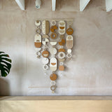 Desert Sand Geometric Wall Hanging