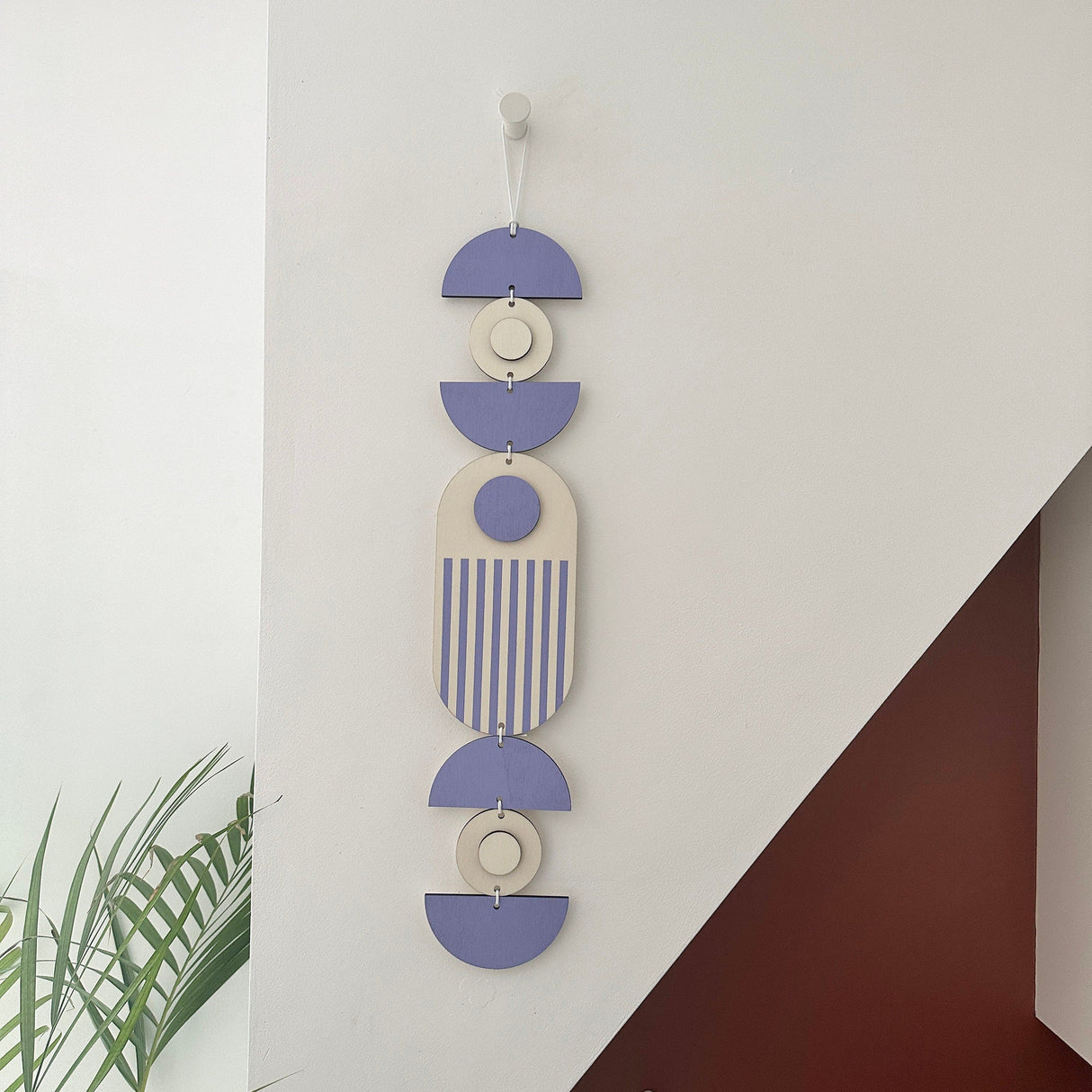 Bright Pastel Geometric Wall Hangings