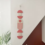 Bright Pastel Geometric Wall Hangings